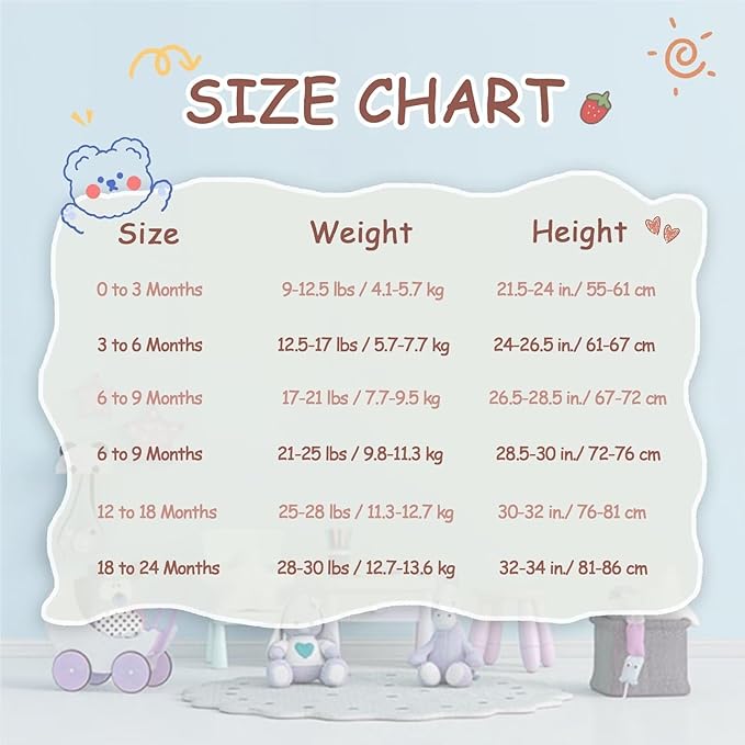 Rayon of Bamboo Baby Bodysuit, Long Sleeve Bodysuits for Boys Girls Infant Soft Clothes 0-24 Months