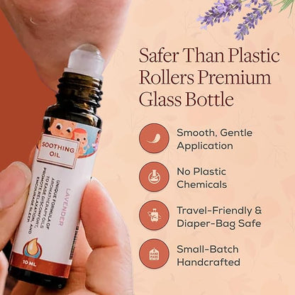 Punkin Butt Lavender Teething & Soothing Oil Roller | Natural Topical Calming Relief