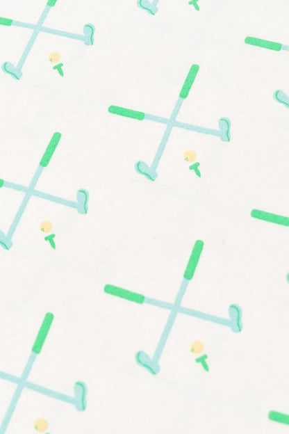 MONICA + ANDY baby-boys Organic Two-piece Shorty Pajama Set