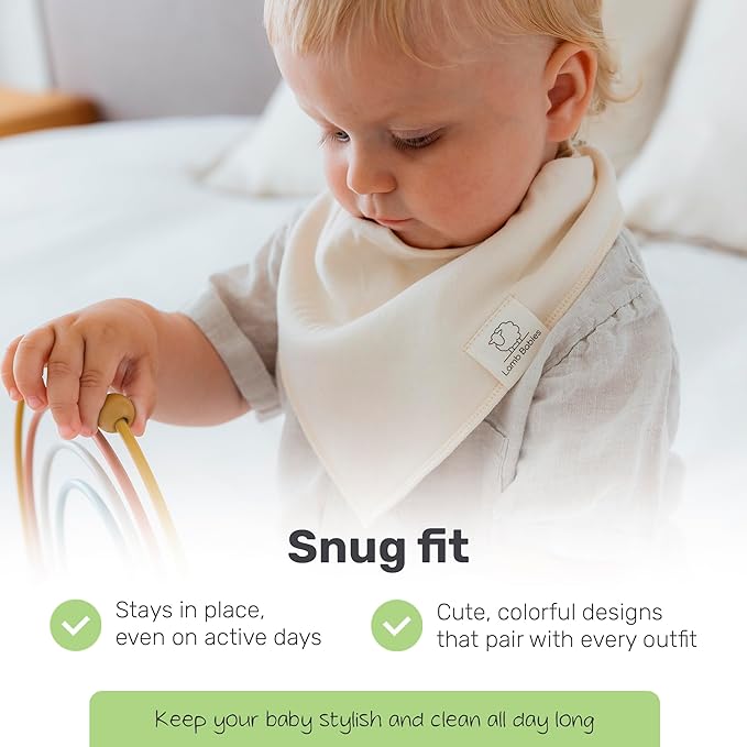 Bandana Cotton Baby Bibs