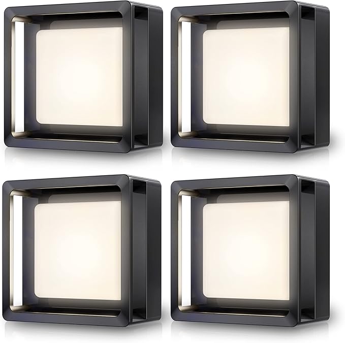 DORESshop LED Night Light, Plug-in [4 Pack], Dusk to Dawn Sensor, Night Lights Plug into Wall for Bedroom, Bathroom, Toilet, Stairs, Kitchen, Hallway, Kids,Adults, Nightlight, Daylight White 5000K…