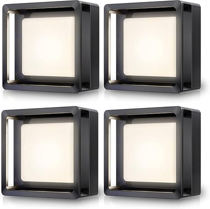 DORESshop LED Night Light, Plug-in [4 Pack], Dusk to Dawn Sensor, Night Lights Plug into Wall for Bedroom, Bathroom, Toilet, Stairs, Kitchen, Hallway, Kids,Adults, Nightlight, Daylight White 5000K…