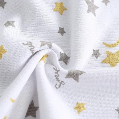 Newborn Baby Boy Girl Organic Cotton Bodysuit Long Sleeve Jumpsuit 3-Pack Outfits Clothes,0-24Months