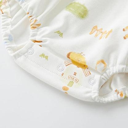 pureborn Baby Girls Boys Bodysuit Super Soft Cotton Romper 0-24 Months