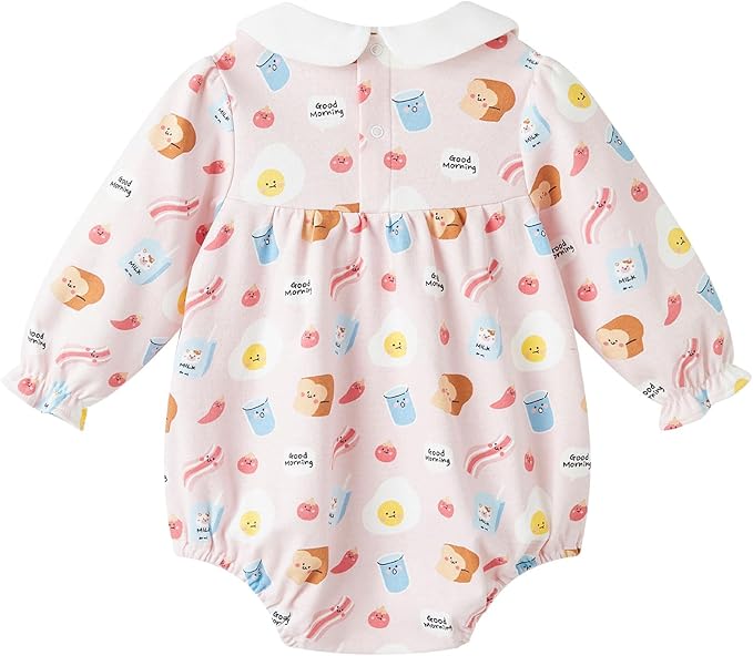 pureborn Baby Girls Boys Bodysuit Super Soft Cotton Romper 0-24 Months