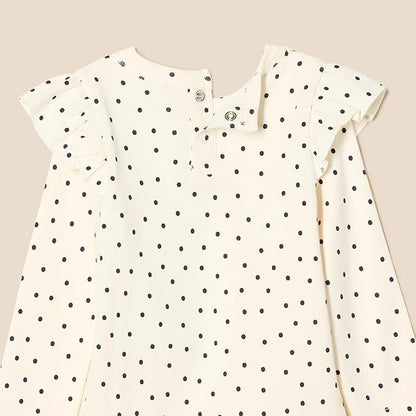 Amazon Essentials baby-girls Long-Sleeved Ruffle Bodysuits