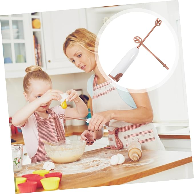 Unomor Electric Handheld Milk Powder Mixer with Extended Handle Multifunctional Stirrer for Bottles Cups and Mugs Portable Drink Mixing Tool for Formula Tea and Protein Shakes Easy to