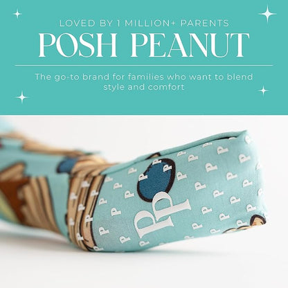 Posh Peanut Convertible Baby Sleepers - Girls Footless Baby Pajamas with 2 Way Zipper for Easy Diaper Changes