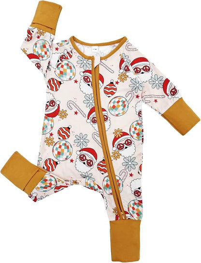 Bow Dream Baby Bamboo Rayon Romper Girl Footless Viscose Newborn Infant Footie Mitten Cuffs Toddler Boy Clothes