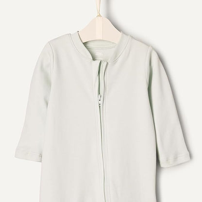 Amazon Essentials x Sofia Grainge Unisex Babies' Cotton Footed Sleep and Play Bodysuit, Pack of 2