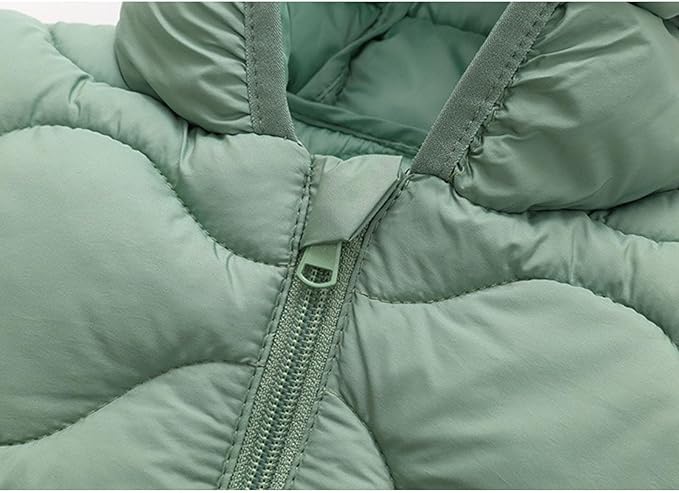Toddler Winter Coats Puffer Padded Jacket Baby Boys Girls Bear Hoods Down Jacket Light Weight Infant Outerwear