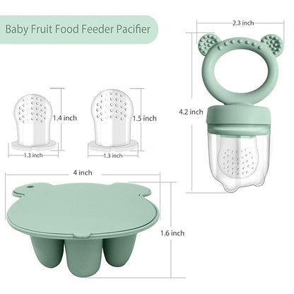 Baby Food Freezer Tray and Teething Popsicle Molds – The Perfect Solution for Your Little One's Teething and Feeding Needs