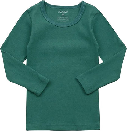 AVAUMA Baby Boys Girls Pajama Set Kids Toddler Snug fit Basic Cotton Sleepwear pjs for Daily