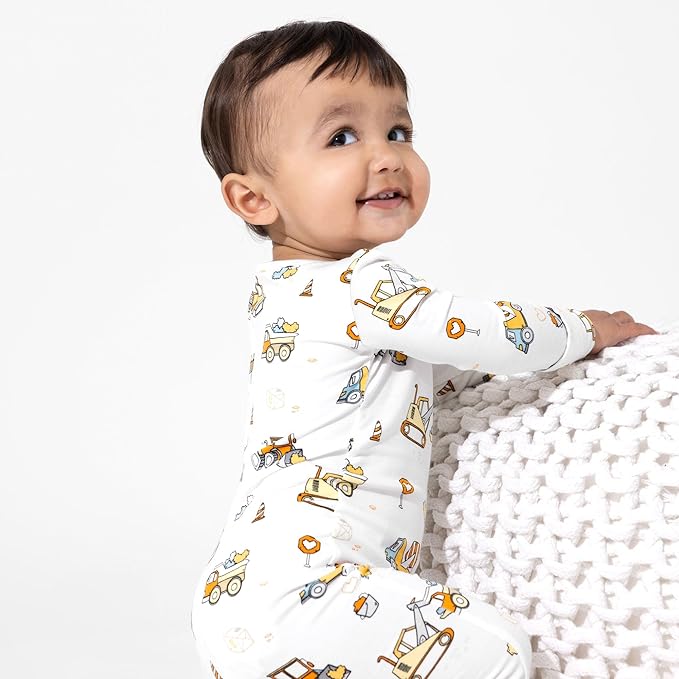 Bellabu Bear Convertible Footies for Baby Boys & Baby Girls, Family Matching Pajamas, Rayon from Bamboo