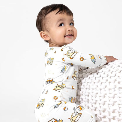 Bellabu Bear Convertible Footies for Baby Boys & Baby Girls, Family Matching Pajamas, Rayon from Bamboo