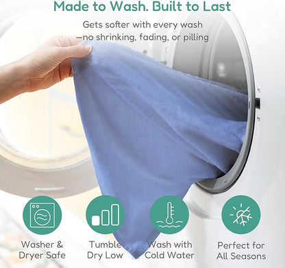 Baby Sleep Sack, 1.0 TOG Cozy Wearable Blanket, Soft Sleeping Bag with Zipper, Toddler Sleep Sack 0-3-6-12-24-3T