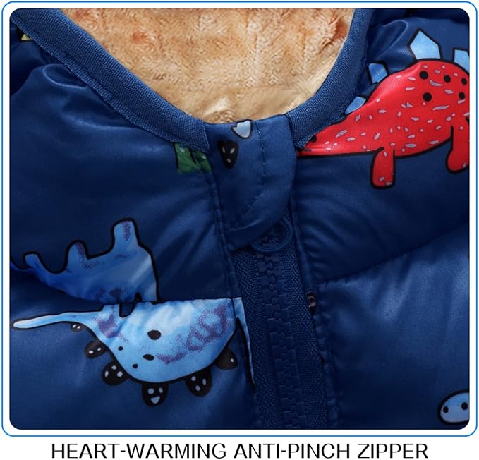 Toddler Winter Coat Baby Boy Fleece Jacket Kid Infant Girl Sweater Clothes 1-6T