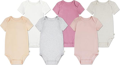 HUGGIES unisex-baby 6-pack Basic Bodysuit
