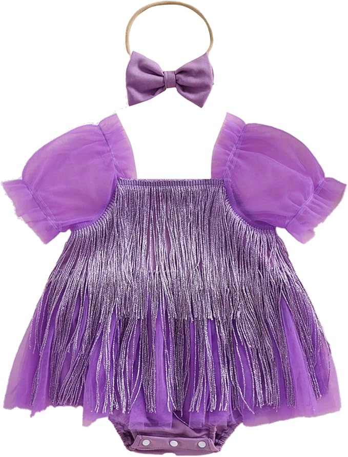 Sasaerucure Infant Baby Girl Summer Outfits Sleeveless Dress Romper Lace Tutu Onesie One Piece Ruffle Bodysuit