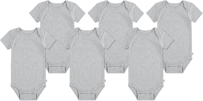 HUGGIES unisex-baby 6-pack Basic Bodysuit