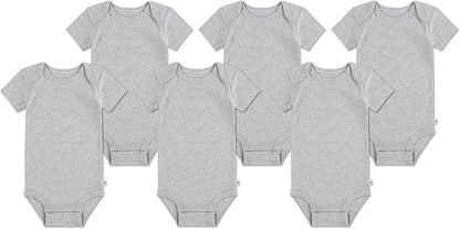 HUGGIES unisex-baby 6-pack Basic Bodysuit