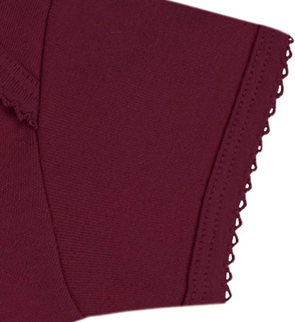 Creative Knitwear College Baby Picot Bodysuit Dress - Team Logo, Multiple Colors, for Baby Girls (0-24 Months)