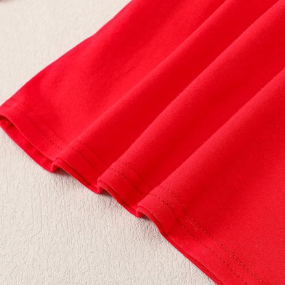 12M-14Y Toddler Baby Girls T Shirt Solid Color Blouse Ruffle Top Cotton Casual Tees Plain Shirt