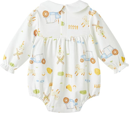 pureborn Baby Girls Boys Bodysuit Super Soft Cotton Romper 0-24 Months