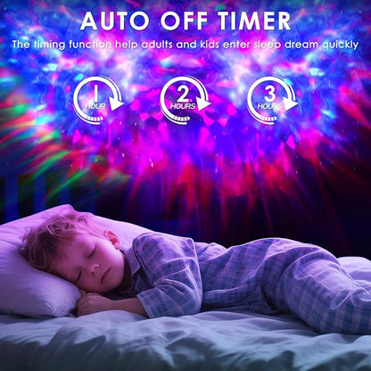 Galaxy Projector for Bedroom, Light Projector with Timer and Remote, Nebula Ceiling Night Light for Kids Adults, Room Decor, Christmas Gifts
