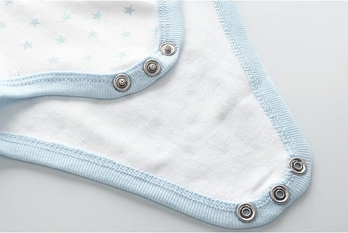 Fashion Unisex baby Boy Girl Bodysuits 5-Pack Casual Cotton Soft Infants Outfit New born Clothes