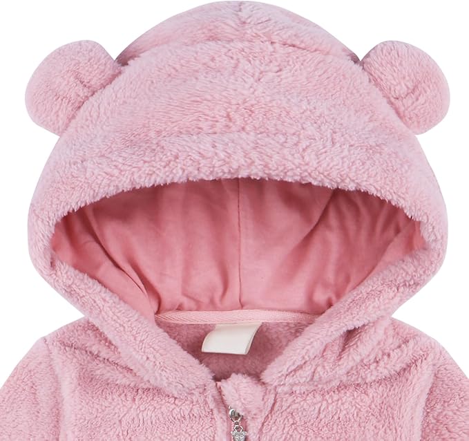 Baby Girl Clothes Newborn Boy Outfits Suit Fleece Jacket Pants Winter Coats 2PCS