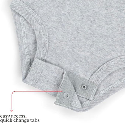 HUGGIES unisex-baby 5-pack Everyday Bodysuit