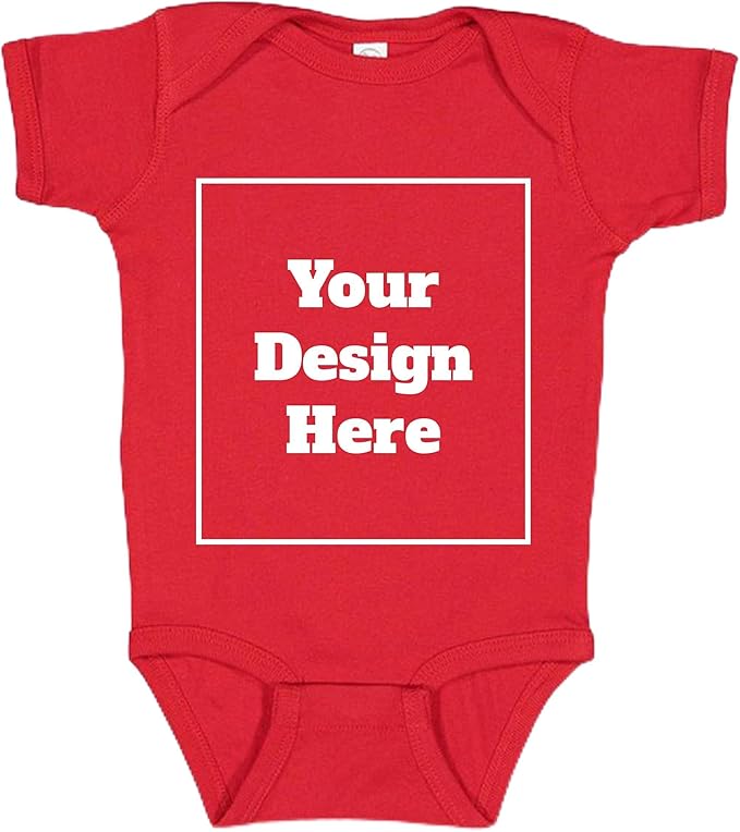 City Shirts Add Your Own Text and Design Custom Personalized Baby Rib Infant Bodysuit