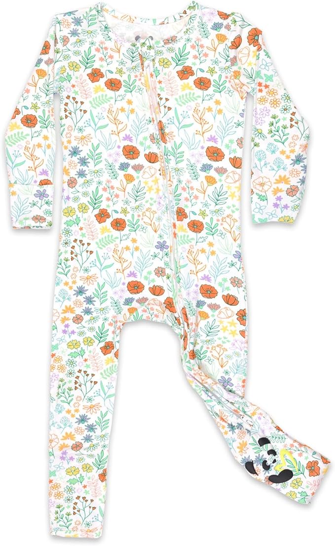 Bellabu Bear Convertible Footies for Baby Boys & Baby Girls, Family Matching Pajamas, Rayon from Bamboo
