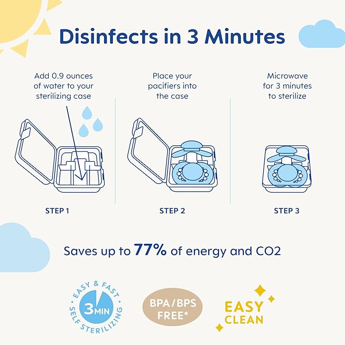 MAM Original Matte Baby Pacifiers, Binky for 16+ Months, BPA-Free Silicone Nipple, Easy to Clean, Best for Breastfed Babies, Developed with Medical Experts, 2 Count Binkies with Sterilizer Case