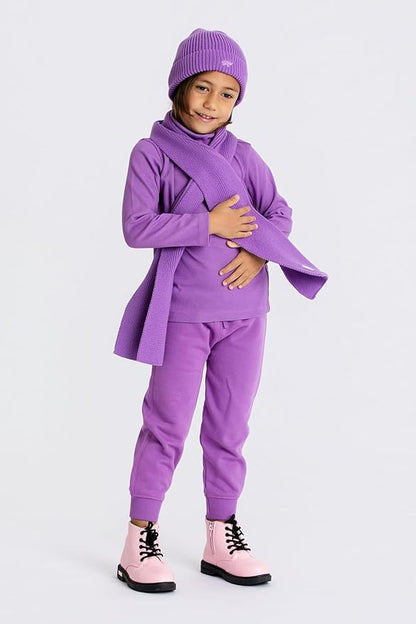 Monica + Andy Crewneck Tee, 100% Organic Cotton Clothes for Girls & Boys, Printed T-Shirt Sizes for Kids, Toddler & Baby