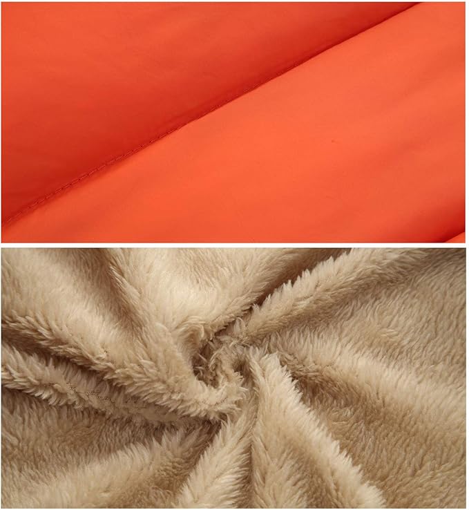 Happy Cherry Kids Boy's Girls Winter Coat Fleece Lined Thick Down Coats Puffy Jackets with Hood