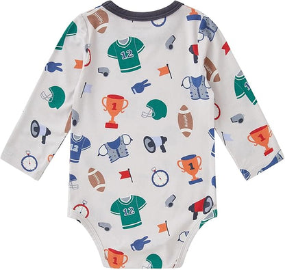 pureborn Baby Boys Girls Bodysuit Super Soft Cotton Romper 0-24 Months