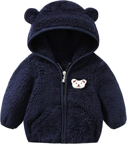 Baby Boy Fleece Jacket Girl Winer Clothes Coat Toddler Boy'S Clothing Sweater