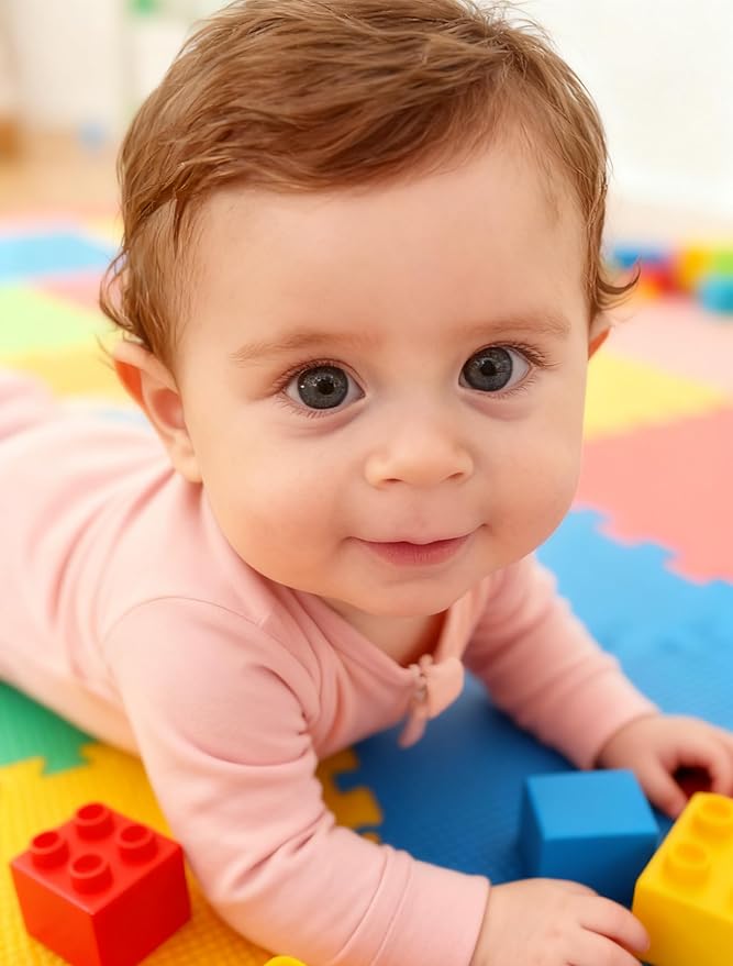 JunNeng Viscose from Bamboo Baby Sleeper,Newborn Footie Pajamas with 2 Way Zipper & Fold Over Mittens,0-12M