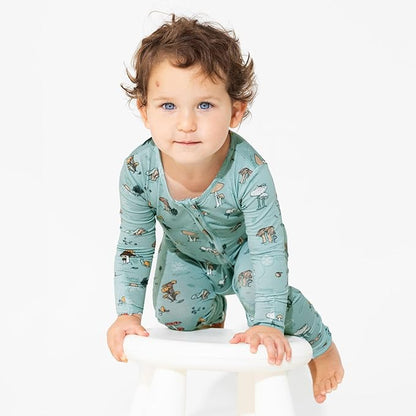 Bellabu Bear Convertible Footies for Baby Boys & Baby Girls, Family Matching Pajamas, Rayon from Bamboo