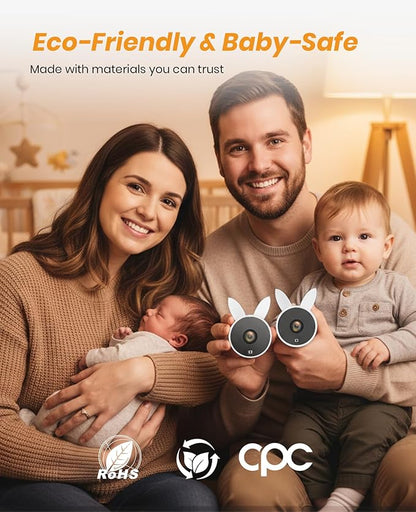 Babyvue USB Car Camera for Baby : 4.5" Baby Car Camera with 1080P Crystal Clear Mirror View, Easy Installation Carseat Rear Facing Moitor for Kids, HD IR Night Vision Backseat Monitor