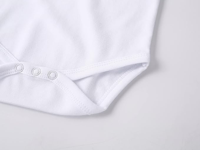 Cnins Funny Baby Bodysuit & Daddy Matching Cotton Outfit for Wild One 1st Birthday, Unisex Newborn Infant Clothes 0-24M