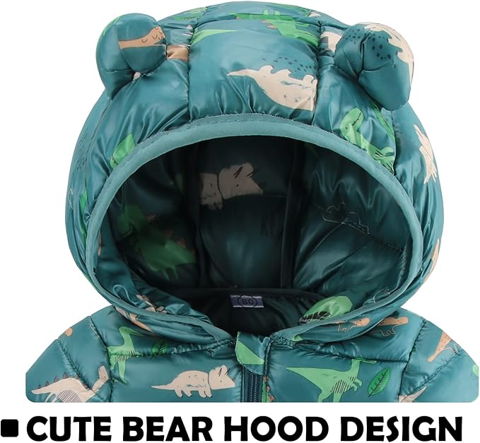 Newborn baby boy girl jacket winter clothes sweater outfit toddler puffer coat