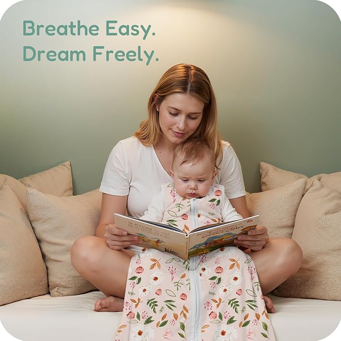 Baby Sleep Sack, 1.0 TOG Cozy Wearable Blanket, Soft Sleeping Bag with Zipper, Toddler Sleep Sack 0-3-6-12-24-3T