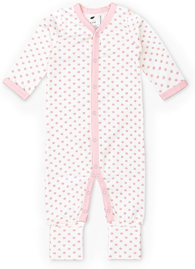 monica + andy On the Go Baby One Piece, 100% Organic Baby Clothes for Girls & Boys, Sizes For Preemie, Newborn, & Infant