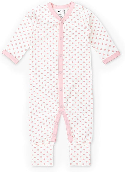 monica + andy On the Go Baby One Piece, 100% Organic Baby Clothes for Girls & Boys, Sizes For Preemie, Newborn, & Infant