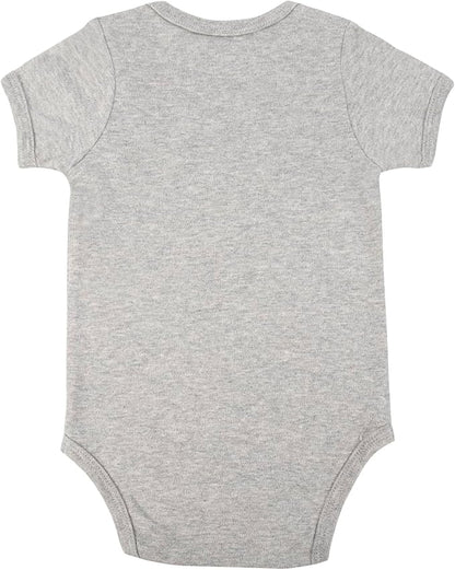 Cnins Funny Baby Bodysuit & Daddy Matching Cotton Outfit for Wild One 1st Birthday, Unisex Newborn Infant Clothes 0-24M