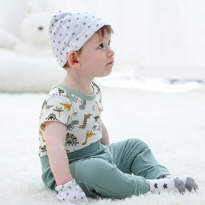 Baby Bodysuit Boy Girl Clothes Soft Newborn Infant Outfit Short Sleeve Romper