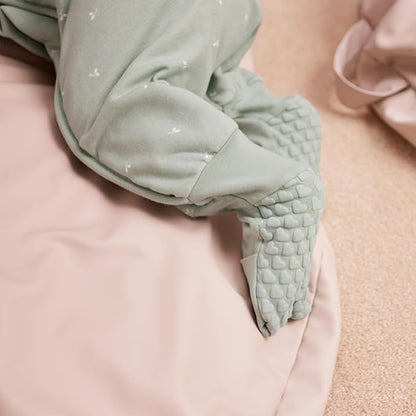 Love to Dream Sleep Suit, Long Sleeve Quilted Cotton 2.5 TOG, Baby Wearable Blanket with Legs